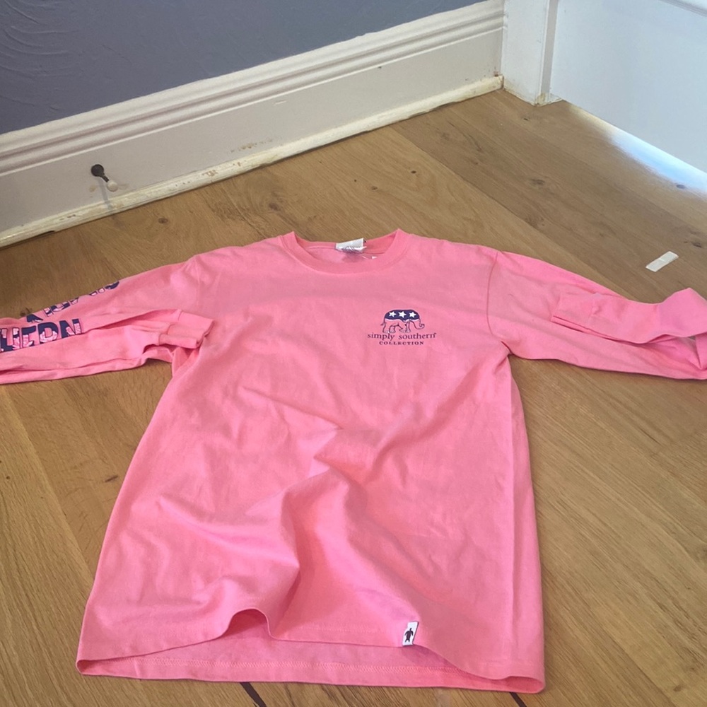 Simply southern pink long sleeve